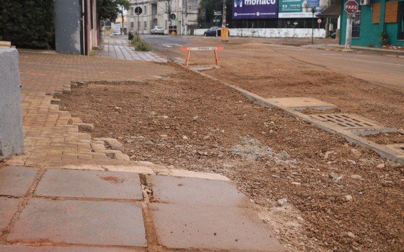 Obras na Rua Marcílio Dias tem prazo para terminar