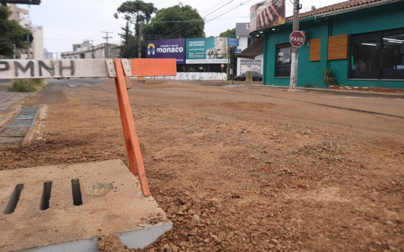 Obras na Rua Marcílio Dias tem prazo para terminar
