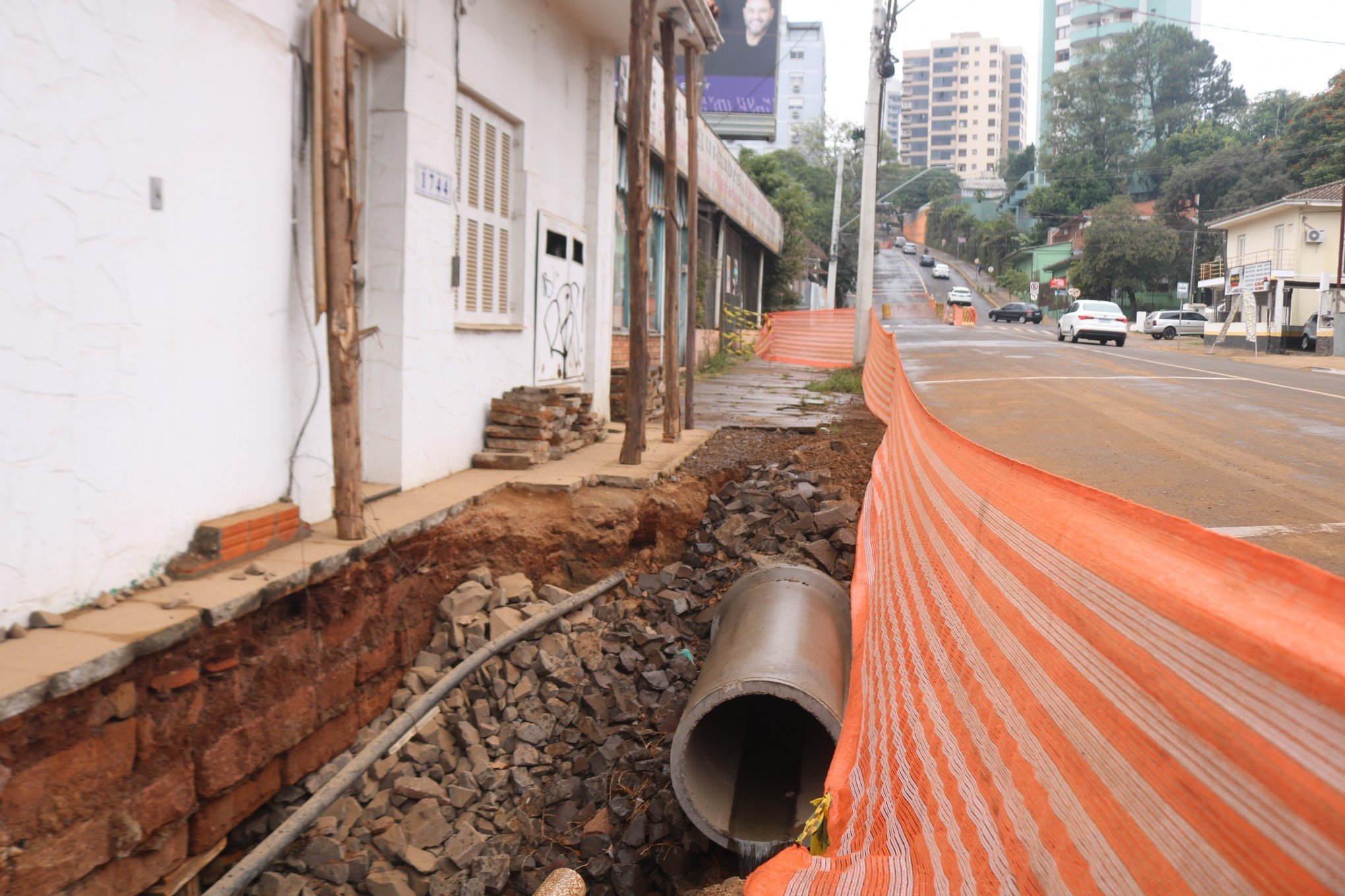 Obras na Rua Marcílio Dias tem prazo para terminar