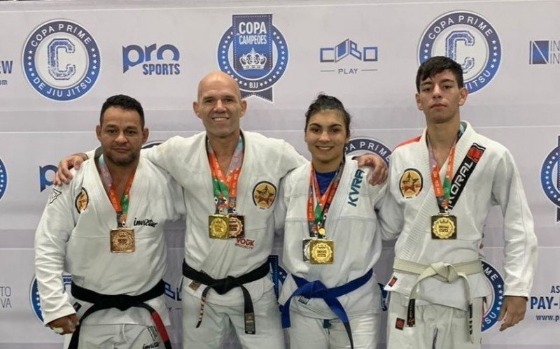 Atletas de Novo Hamburgo faturam medalhas na Copa Prime de Jiu-Jistu