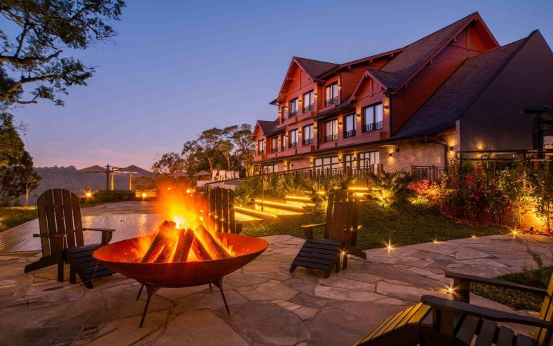 Hotel Laghetto Château em Gramado