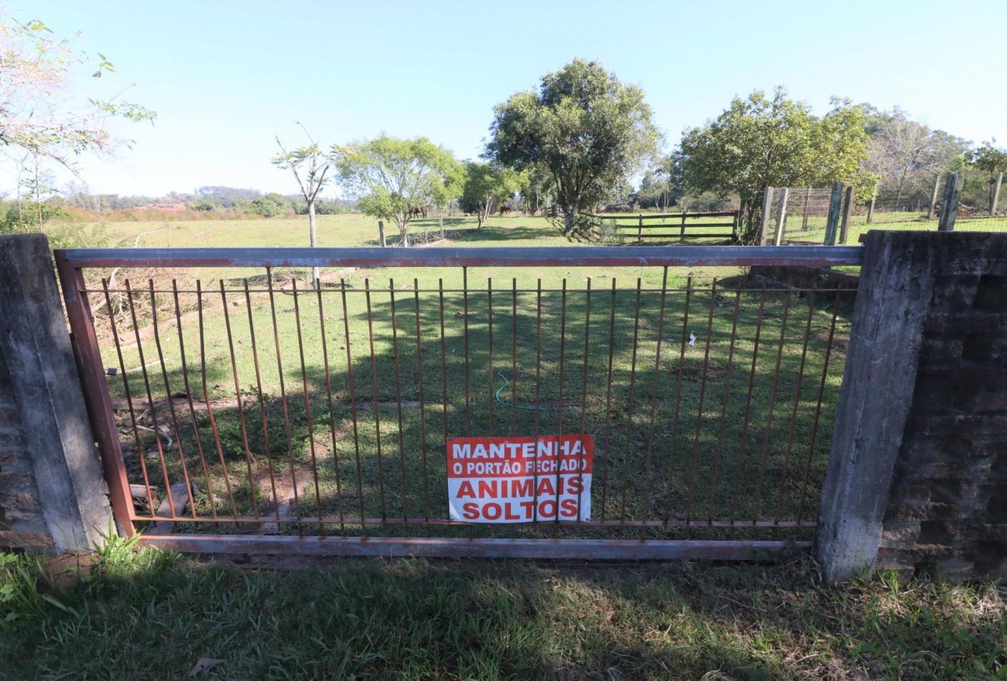 Portão prepara seu novo parque municipal de eventos