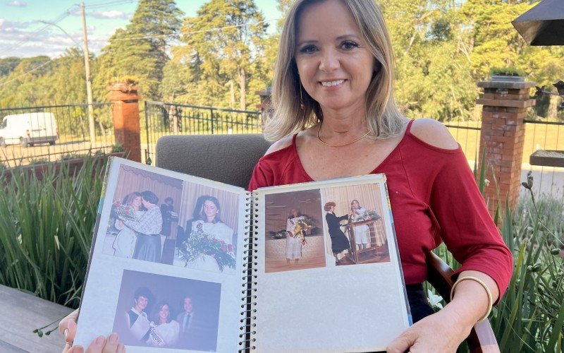Rosmarie foi a 1&ordf; Glamour Girl de Gramado