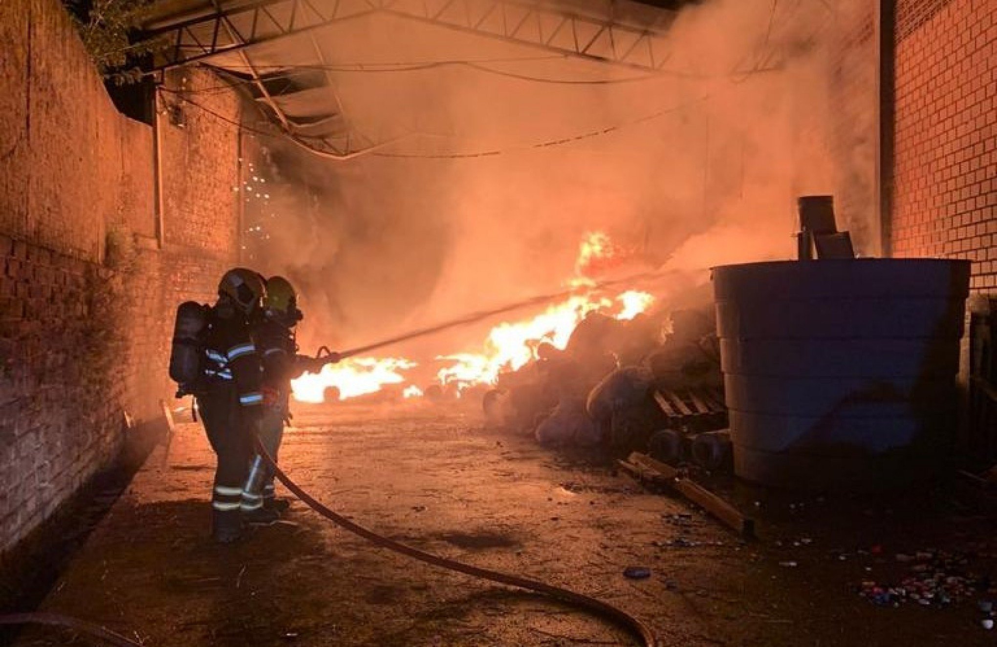 "Foi devastador", diz proprietário de empresa atingida por incêndio em São Leopoldo