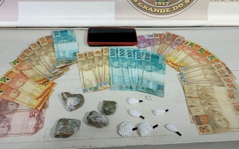 Três homens foram presos por tráfico de drogas em Canela no final de semana