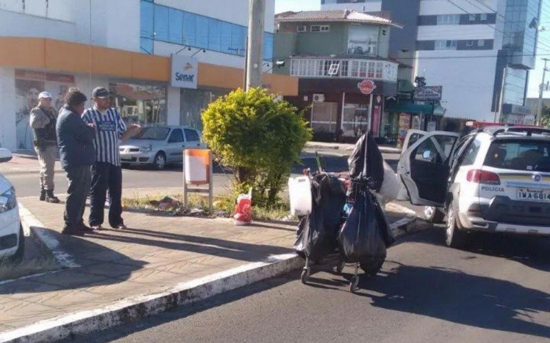 Reciclador encontrou corpo de recém-nascido em avenida de Tramandaí