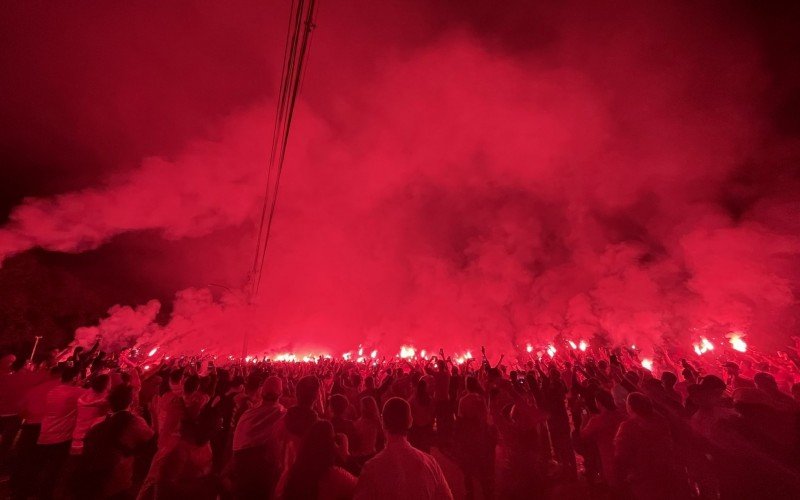 Torcida colorada bateu recorde de público no Beira-Rio em partida deste ano | abc+