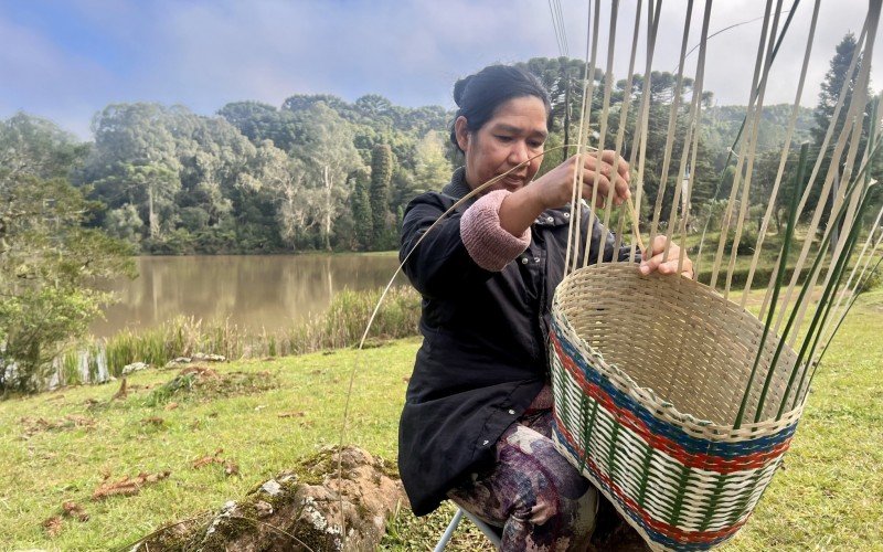 Índios vivem na Floresta Nacional de Canela