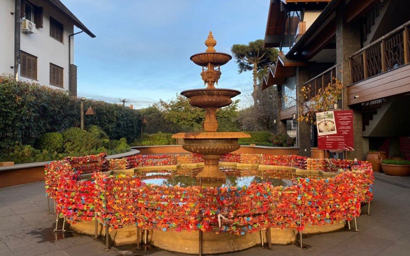 Fonte do Amor Eterno, no Centro de Gramado