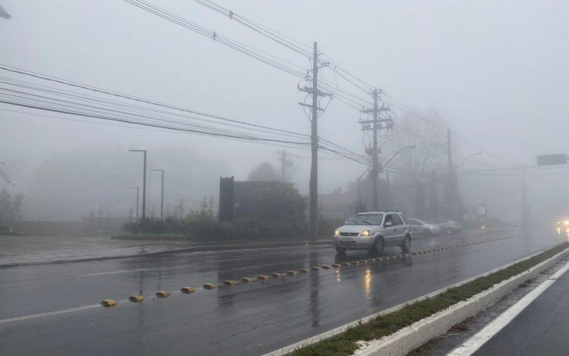 Chuva e neblina em Gramado