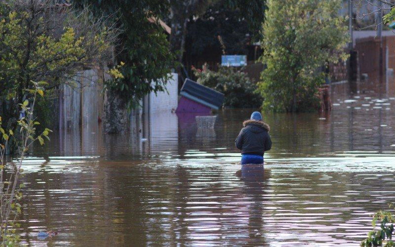 Área alagada em Novo Hamburgo | abc+