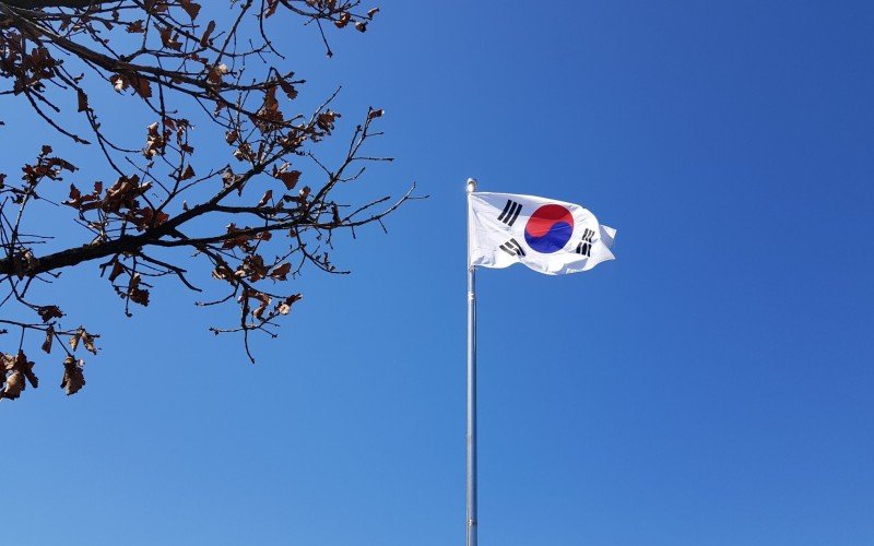 Bandeira da Coreia do Sul | abc+