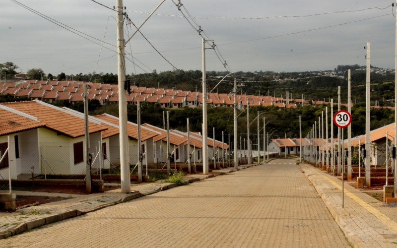 Condomínio construído recentemente em Viamão