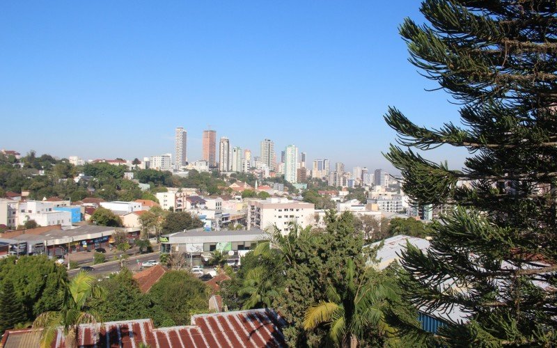 Vista do alto do Monumento ao Imigrante, na Sociedade AlianÃ§a, em Hamburgo Velho