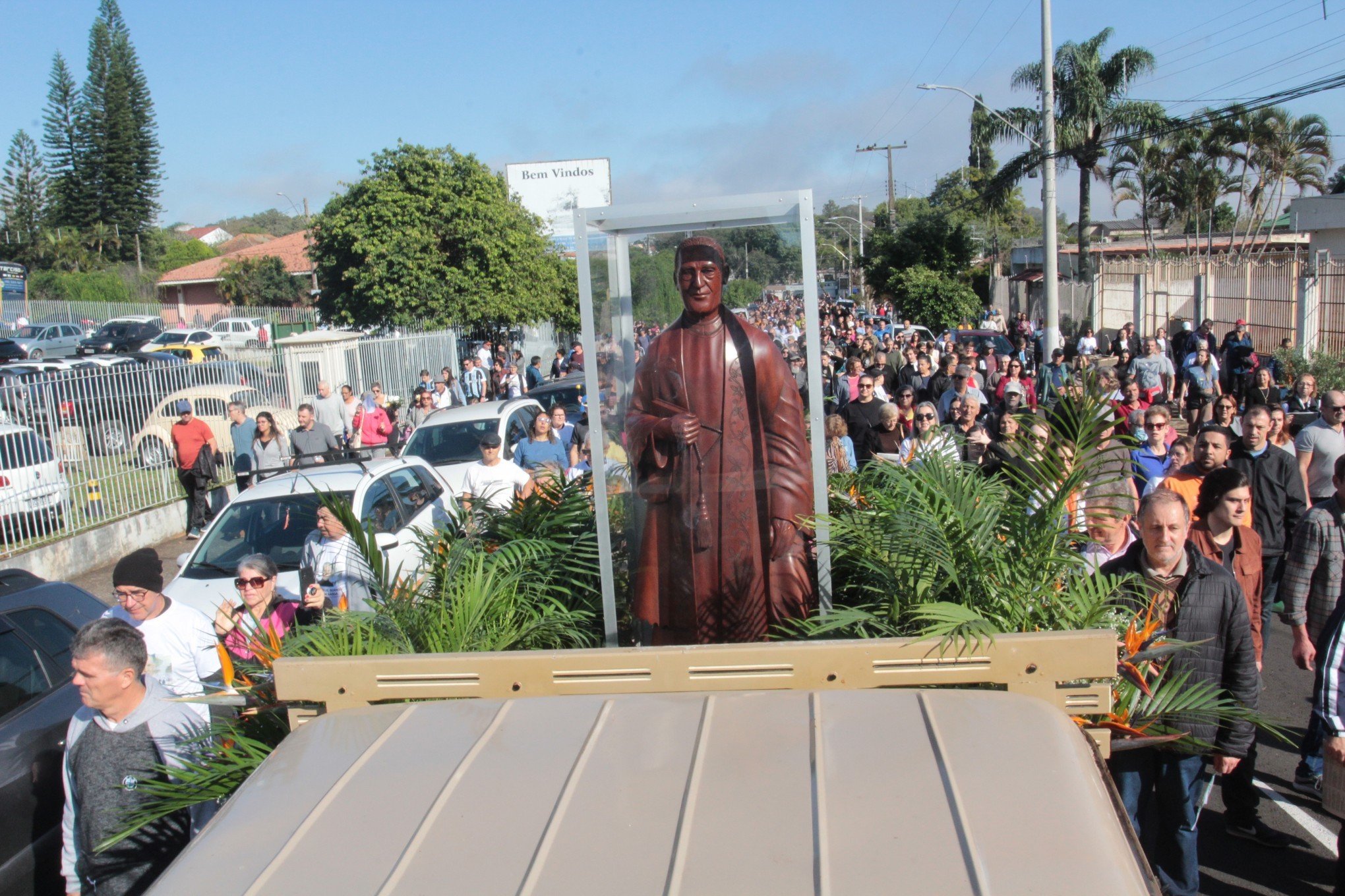 19ª Romaria pela beatificação do Padre Reus ocorre neste domingo com qualquer tempo