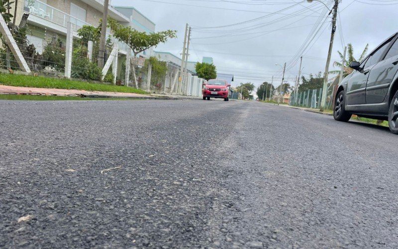 Trechos da Rua Santos Dumont receberam recapeamento | Jornal NH