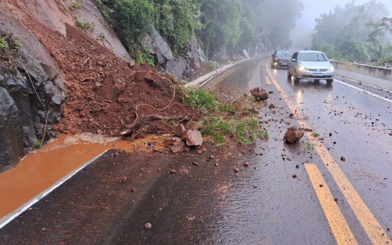 Novo bloqueio na BR-116, em Nova Petrópolis