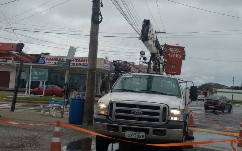 Equipes trabalham para reestabelecer energia elétrica | Jornal NH