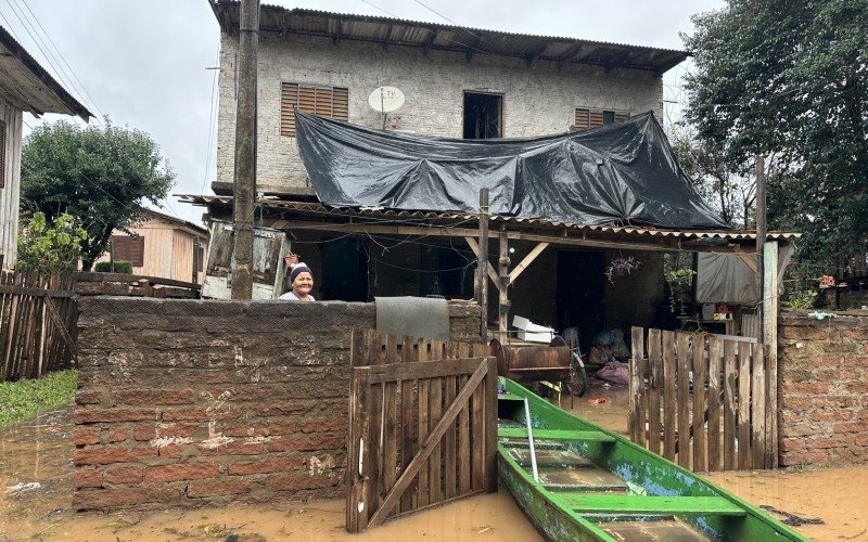 São Sebastião do Caí enfrenta segunda enchente em menos de um mês