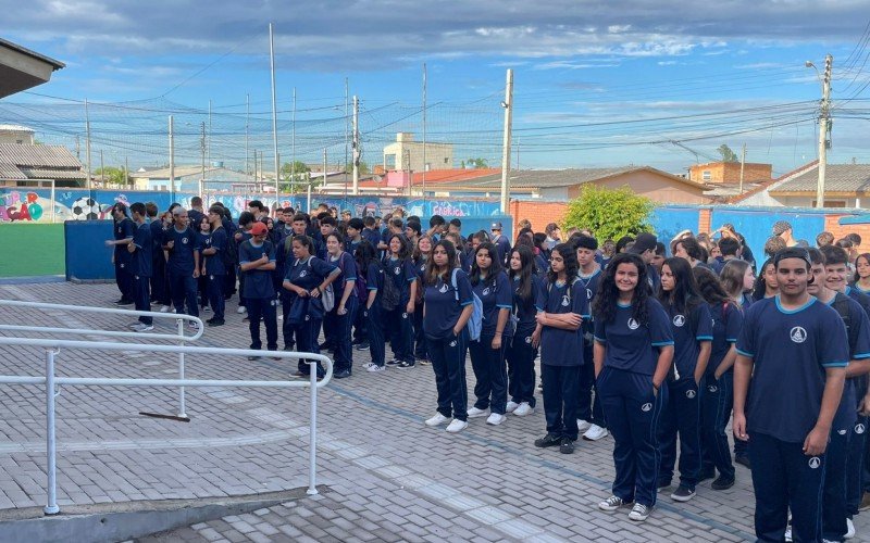 Escola Cívico Militar Nossa Senhora Aparecida, em Tramandaí  | Jornal NH