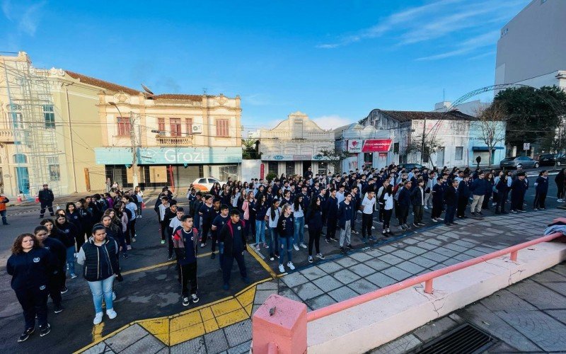 Comemoração de um ano da Ecim, em 29 de junho, na Praça Marechal Deodoro | Jornal NH