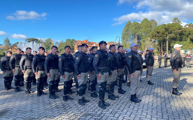 Abertura oficial da OperaÃ§Ã£o Inverno na Serra da Brigada Militar