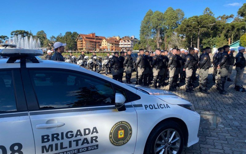 Abertura oficial da Operação Inverno na Serra da Brigada Militar