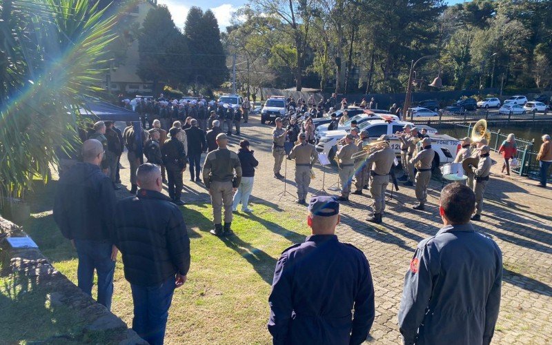 Abertura oficial da OperaÃ§Ã£o Inverno na Serra da Brigada Militar