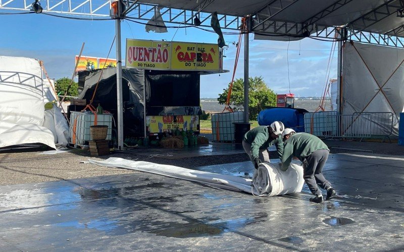 Dia de recomeço no Litoral Norte, após impactos do ciclone extratropical