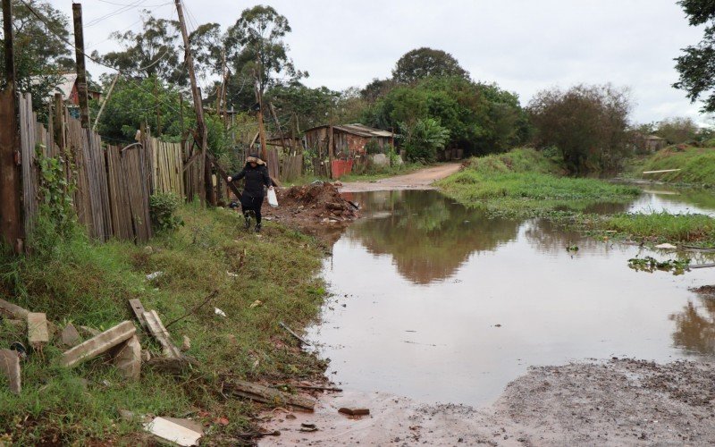 CICLONE: Novo Hamburgo teve alagamento parcial em algumas ruas no Santo Afonso