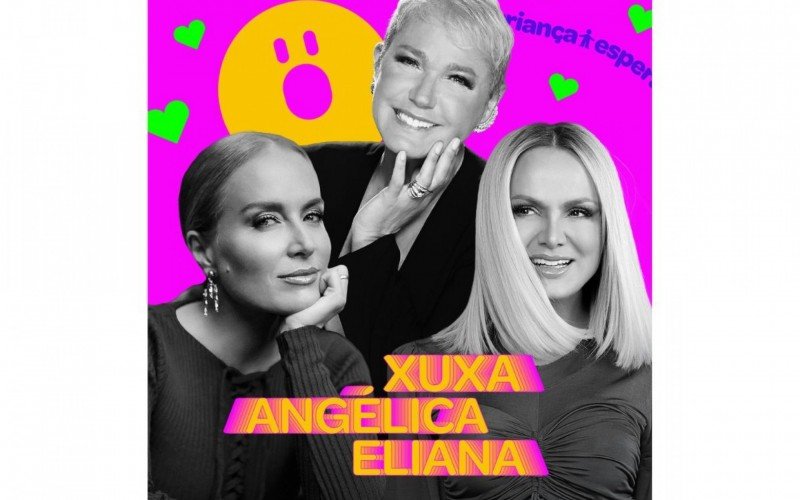 Xuxa, Angélica e Eliana se reúnem para programa na TV Globo | Jornal NH