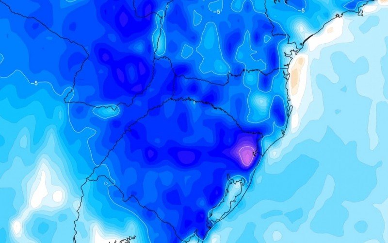 Massa de ar seco e frio predomina neste sábado e domingo