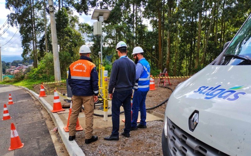 Defesa Civil e Sulgás vão realizar treinamento de emergência em vazamento de rede de gás