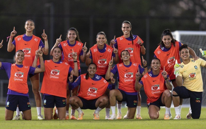 SeleÃ§Ã£o brasileira se prepara na cidade de Brisbane