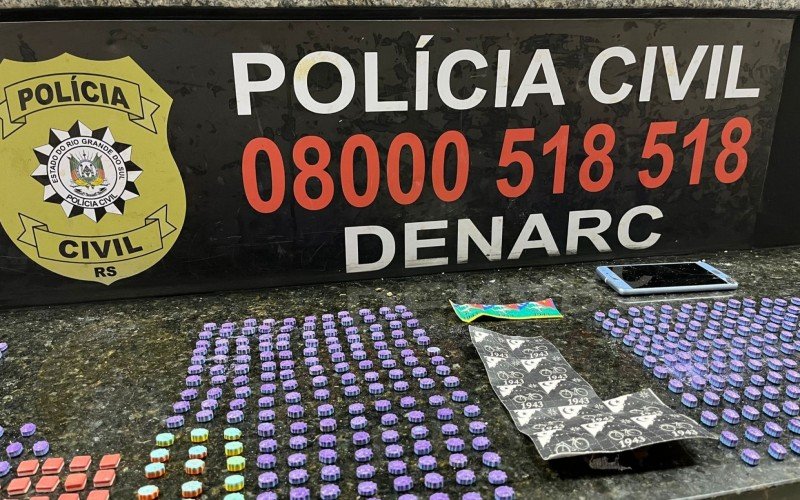  A droga apreendida é avaliada em R$ 25 mil | Jornal NH