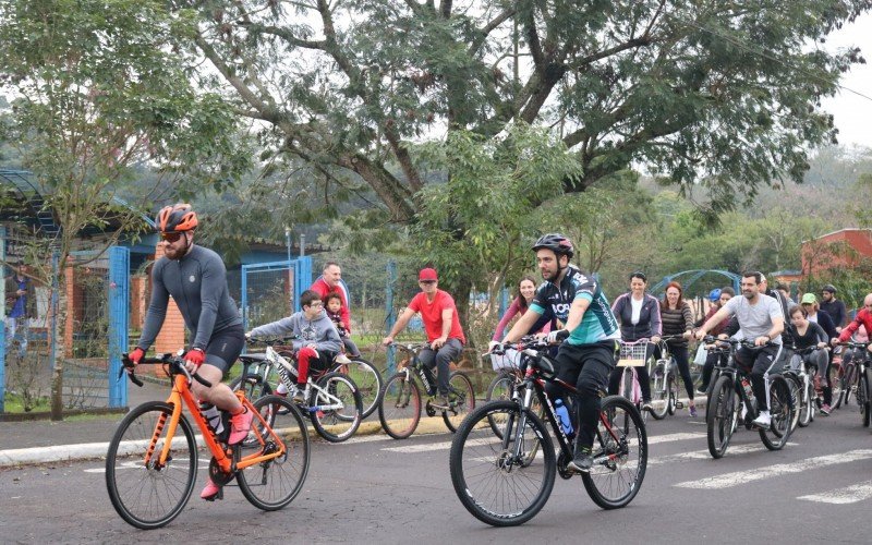 A edição anterior da Pedalada em Sapiranga | Jornal NH