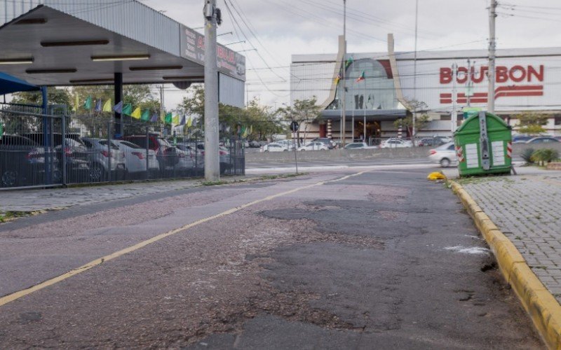 Trecho da Regente Feijó, no Centro de Canoas, ganhará alteração no domingo (23)