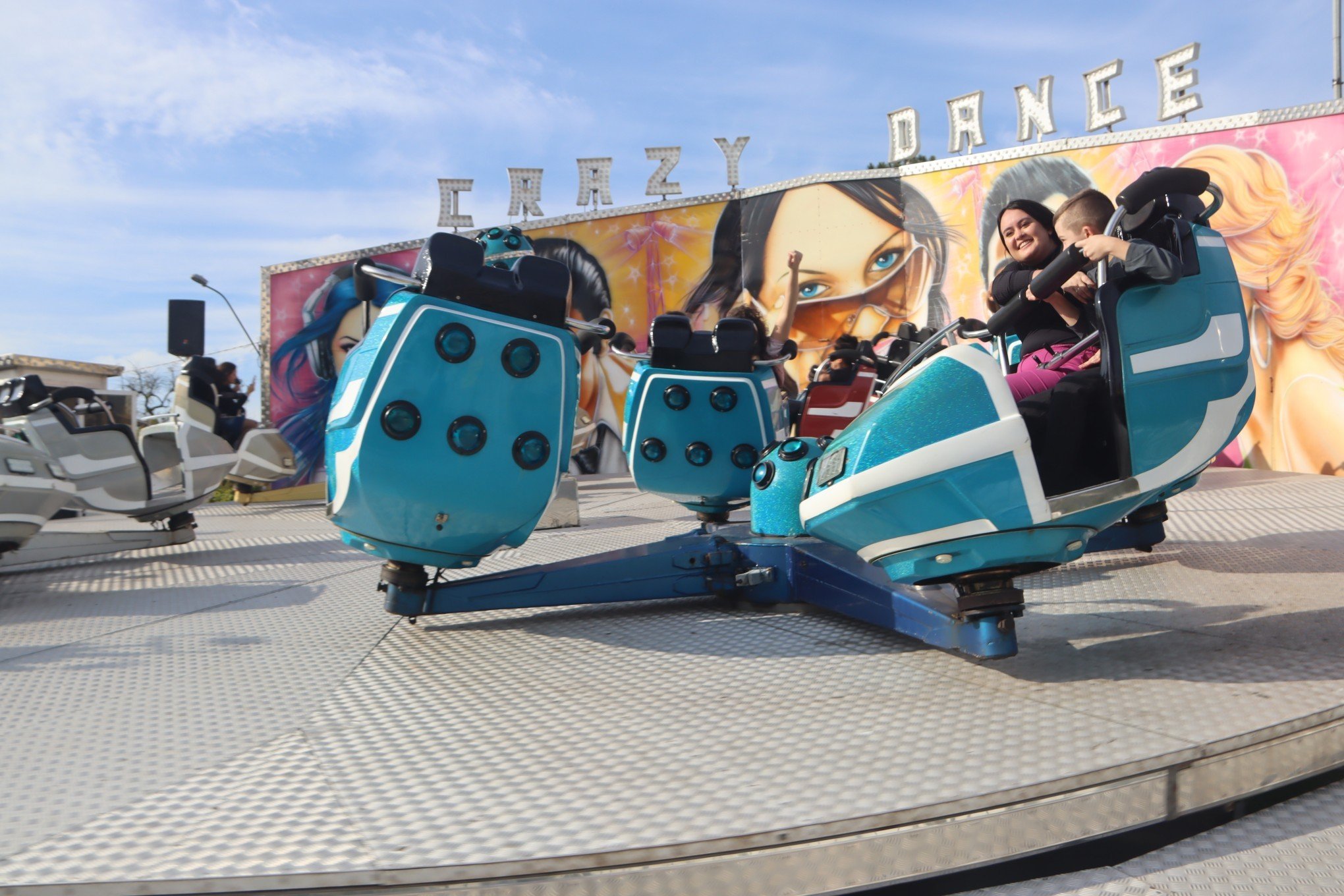 Parque de diversões é uma das atrações da São Leopoldo Fest 2023