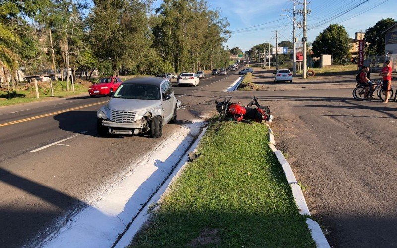 Motociclista chegou a passar por manobra de ressucitaÃ§Ã£o, mas nÃ£o resistiu aos ferimentos