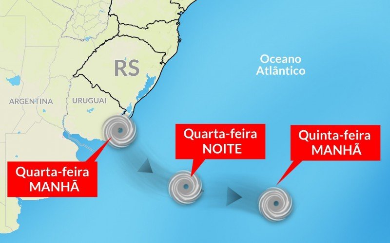 Fenômeno se formará no Uruguai, mas influenciará na condições climáticas do Rio Grande do Sul | Jornal NH