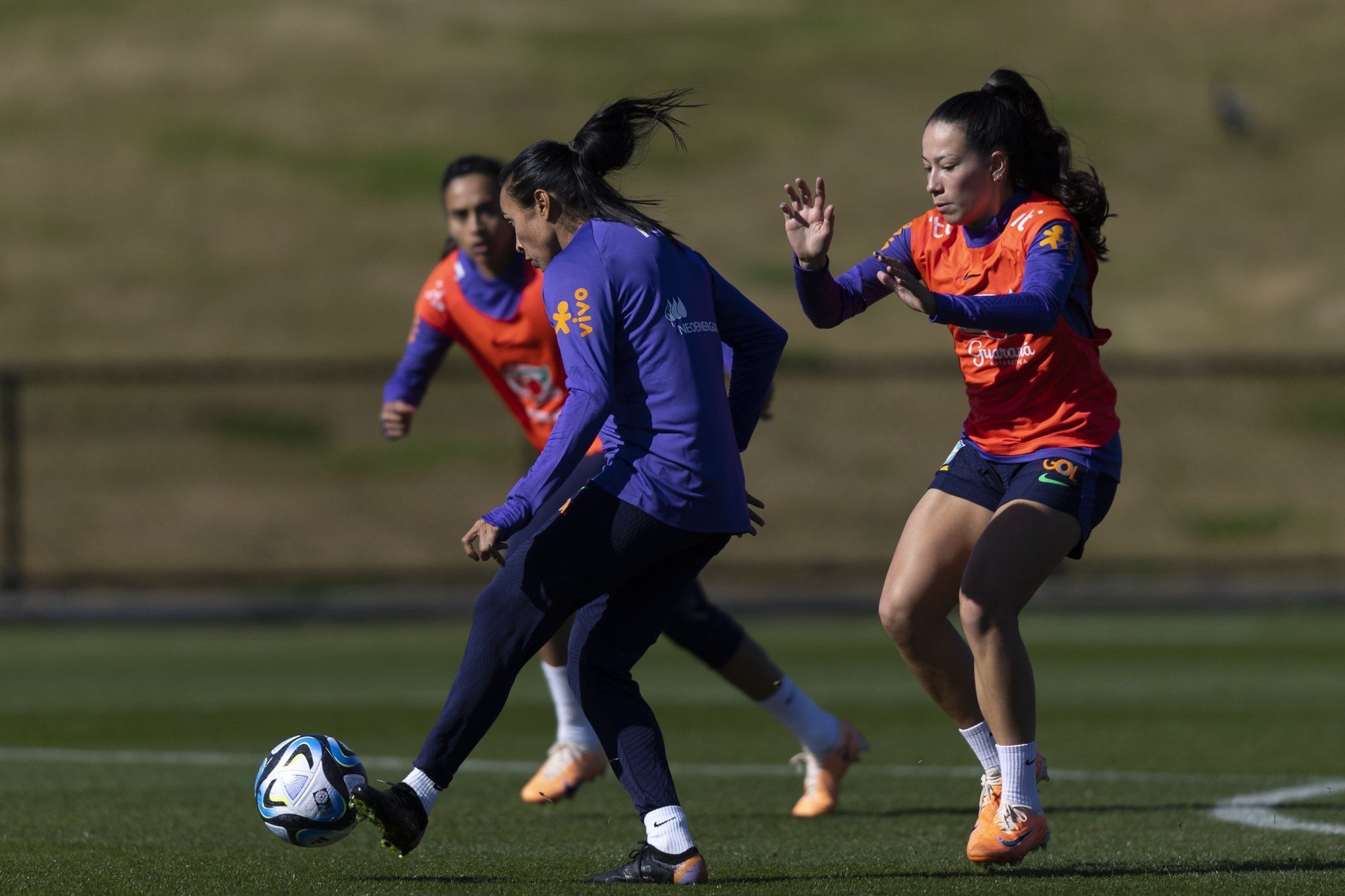 Seleção feminina retoma treinos de olho na França após goleada em estreia na Copa do Mundo