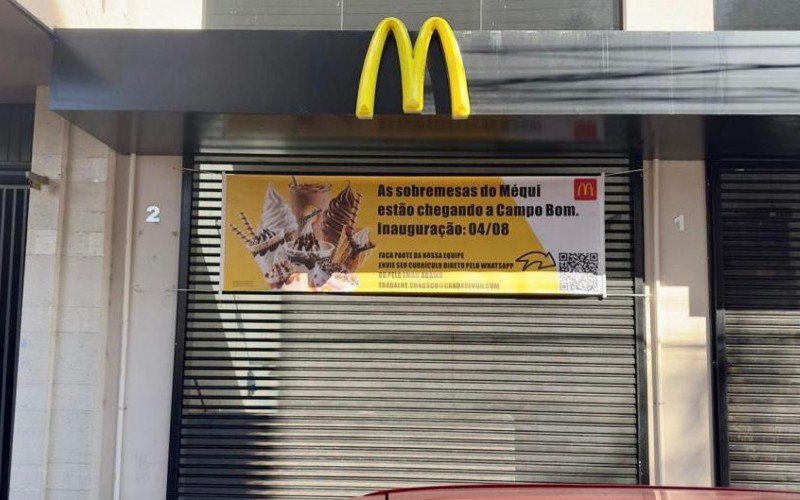McDonald's de Campo Bom abriu as portas em agosto | Jornal NH
