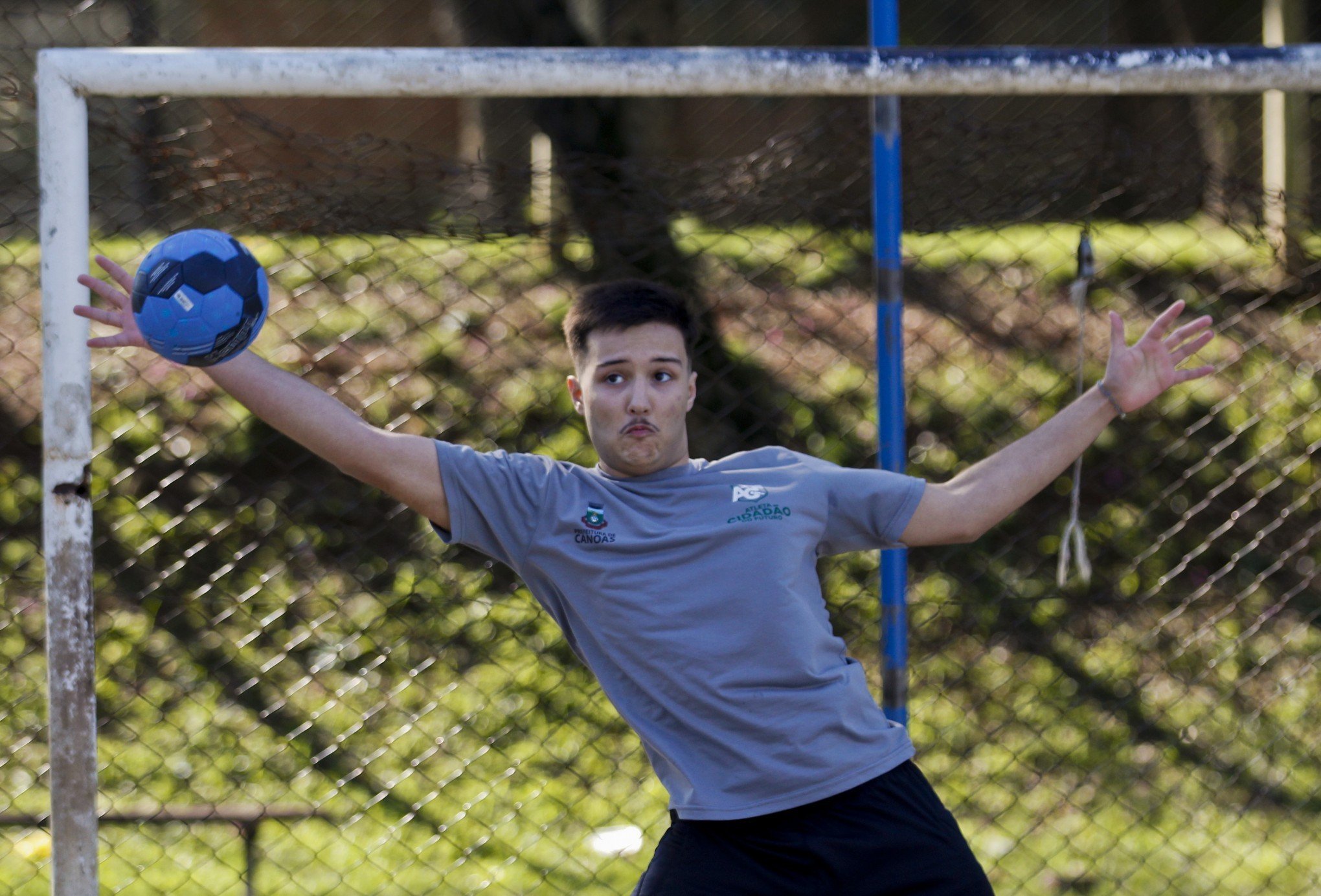 Paixão pelo handebol está viva no Centro Olímpico de Canoas