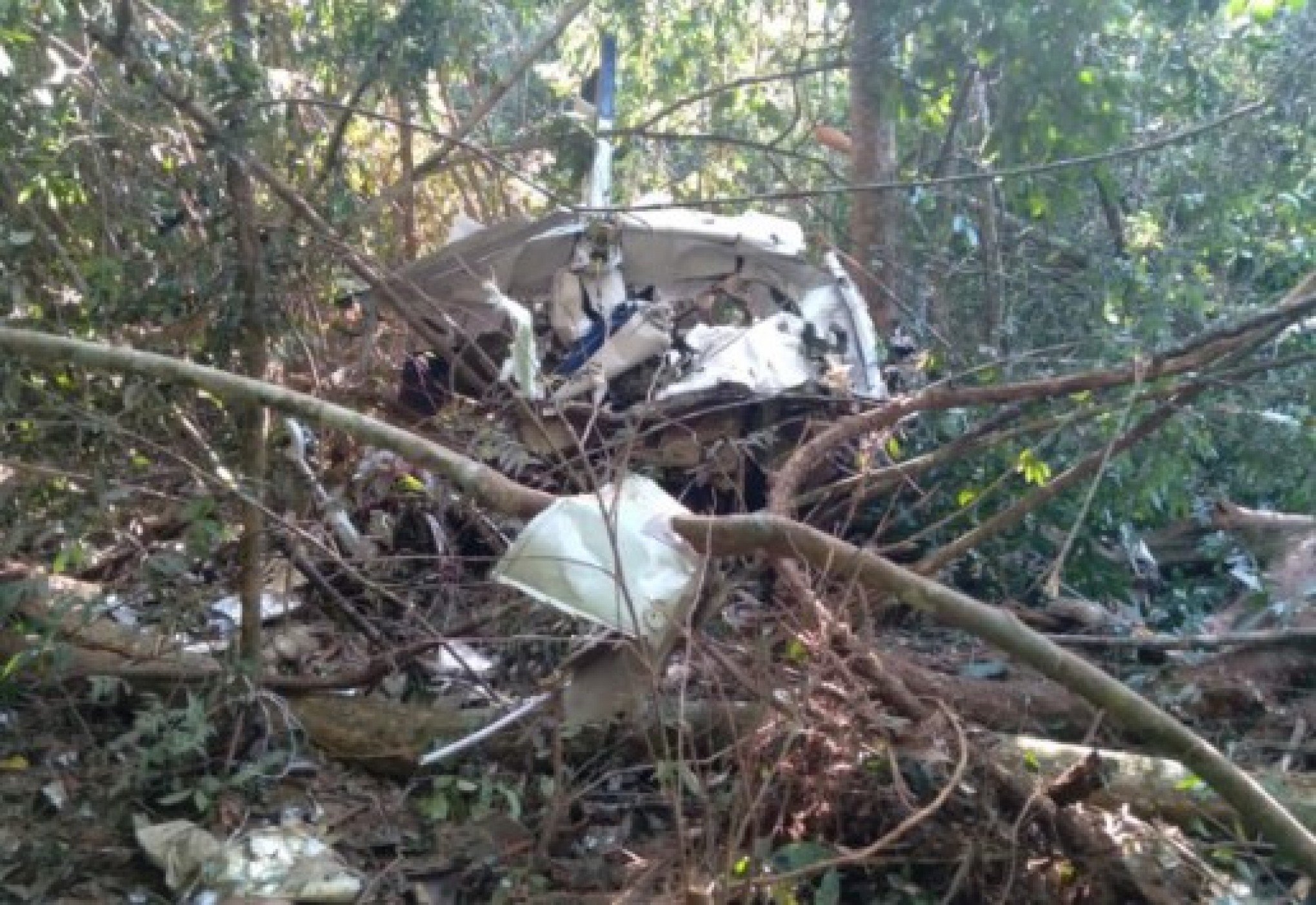 Pecuarista e filho de 12 anos morrem após queda de avião; bimotor desapareceu do radar com cinco minutos de voo