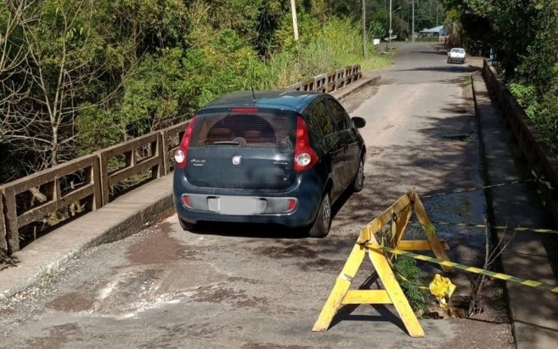 Ponte do Moreira está interditada para veículos pesados 