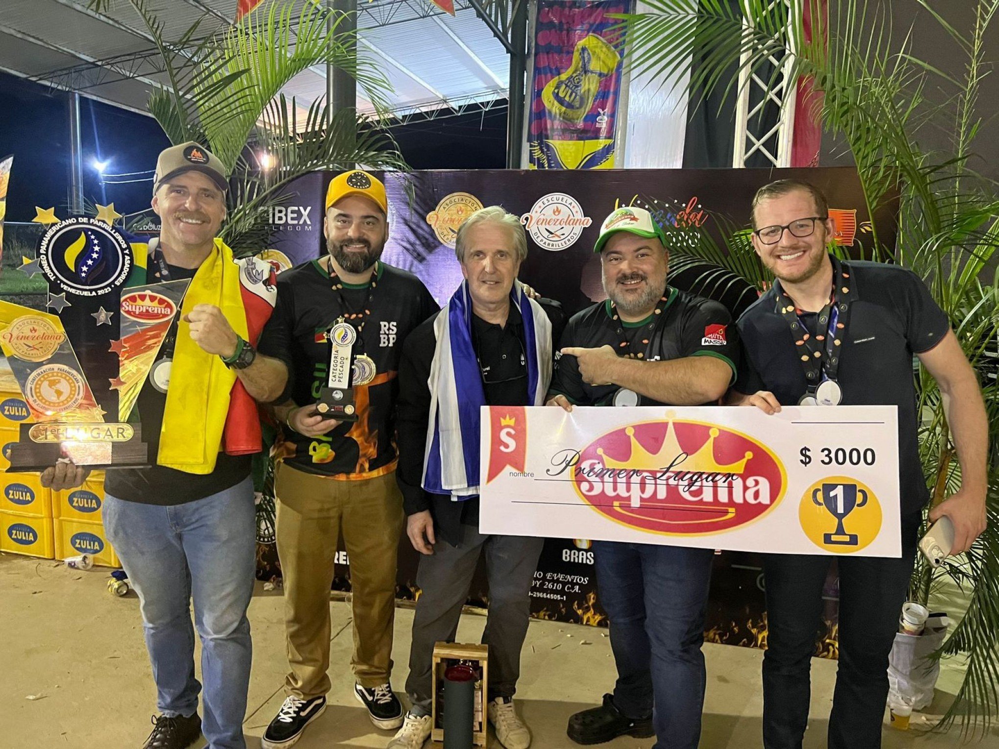Assadores de Novo Hamburgo vencem campeonato pan-americano na Venezuela