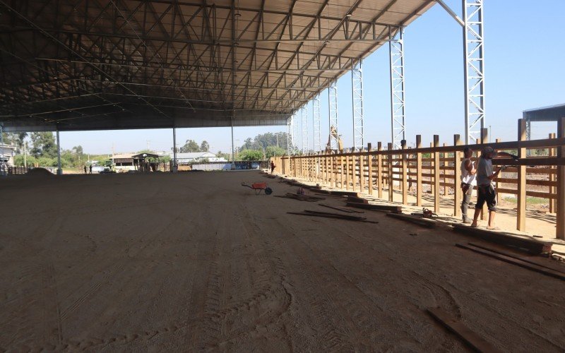 Pista coberta do Freio de Ouro no Parque Assis Brasil | Jornal NH