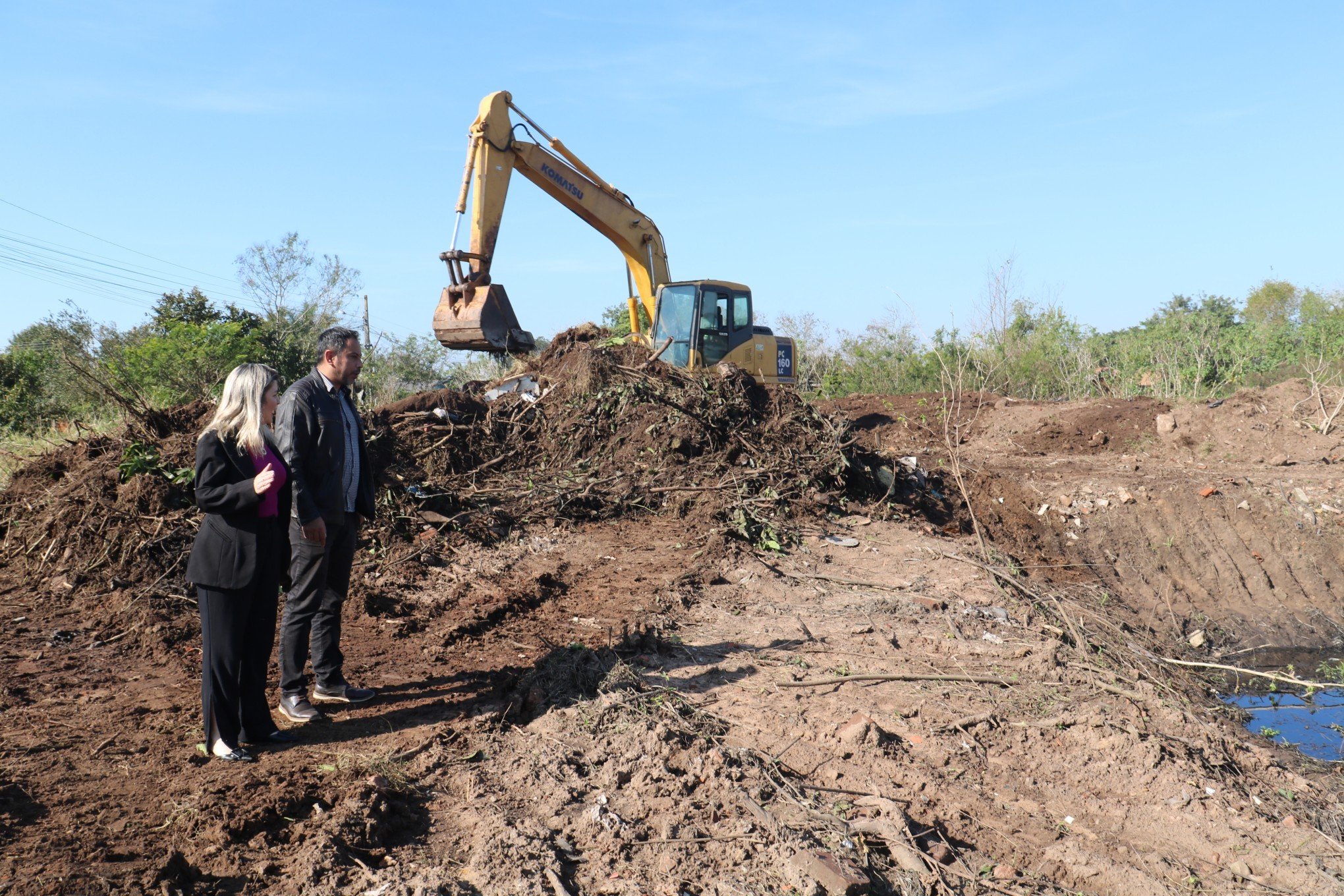 Campo Bom da início às obras de urbanização do Parque de Saneamento Ecológico