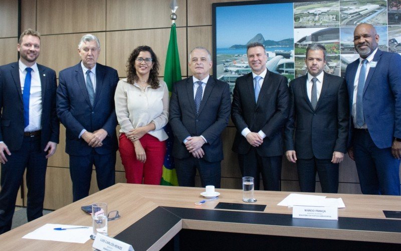 Aeroporto de Vila Oliva é pauta no Ministério de Portos e Aeroportos