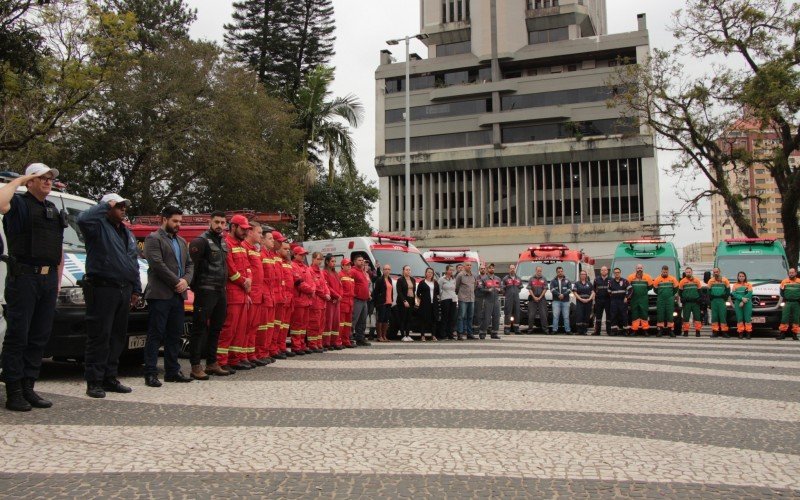 Juliano Torma foi homenageado por colegas na tarde desta quinta-feira (03) em Novo Hamburgo